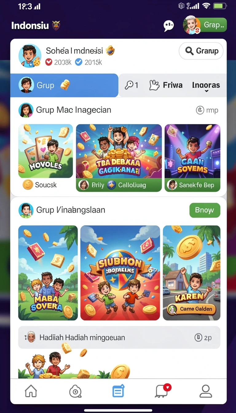 Galeri pratinjau visual belatoto build APK resmi terbaru